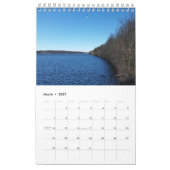Calendrier 12-Month Lakes (Mar 2027)