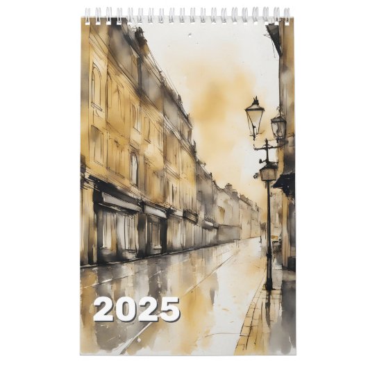 Calendrier 12 Month US Calendar (Protection)