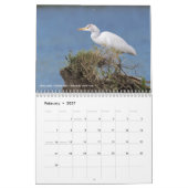 Calendrier 12 oiseaux pour 2017 (légende fixe) (Feb 2027)