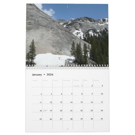 Calendrier 12 Parcs nationaux en 12 mois, 1ère édition (Jan 2026)