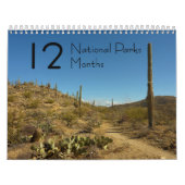 Calendrier 12 Parcs nationaux en 12 mois, 3e édition (Protection)