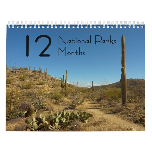 Calendrier 12 Parcs nationaux en 12 mois, 3e édition (Protection)