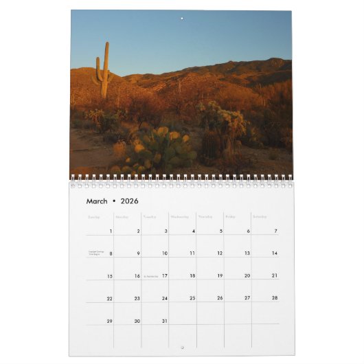 Calendrier 12 Parcs nationaux en 12 mois, 5e édition (Mar 2026)