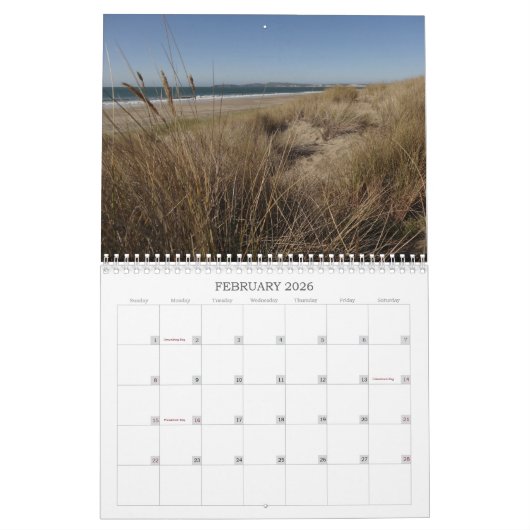 Calendrier 12 Parcs nationaux en 12 mois, 7e édition (Feb 2026)