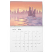 Calendrier 12 paysages (Jan 2026)