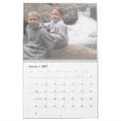 Calendrier 14 Photo Couverture complète - Une Photo Par Mois (Jan 2027)