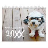 Calendrier 14 Photo - Couverture de type fantaisiste (Protection)