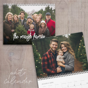 Calendrier 14 Photos Couverture Complète Images Design Minima
