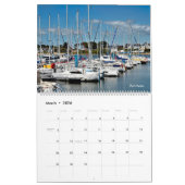 Calendrier 14 photos of French ports (Mar 2026)