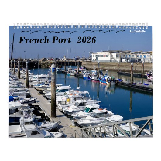 Calendrier 14 photos of French ports (Protection)
