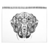 Calendrier 15 Mois Grand Dane calender (Protection)