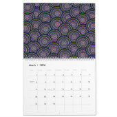 Calendrier 1 d'arrière - plan (Mar 2026)