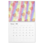 Calendrier 1 d'arrière - plan (Feb 2026)