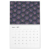 Calendrier 1 d'arrière - plan (Mar 2027)