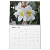 Calendrier 1 du mur des fleurs décorées par J.W. P (Feb 2027)