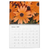 Calendrier 1 du mur des fleurs décorées par J.W. P (Jan 2027)