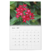 Calendrier 1 du mur des fleurs décorées par J.W. P (Mar 2027)