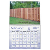Calendrier 2007 (Feb 2027)