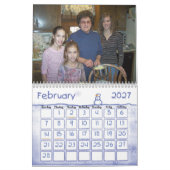 Calendrier 2007 de famille de canon (Feb 2027)