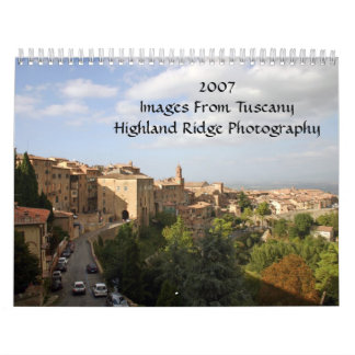 Calendrier 2007Images de TuscanyHighland Ridg…
