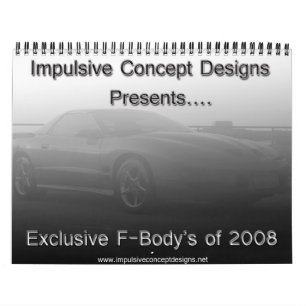 Calendrier 2008 de Fbody