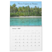 calendrier 2008 ou 2009 du Tahiti (Jan 2027)