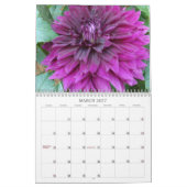 Calendrier 2009 de dahlia (Mar 2027)