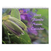 Calendrier 2009 de nature de la Floride (Protection)