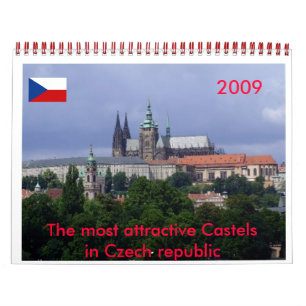 Calendrier 2009 République tchèque-castels