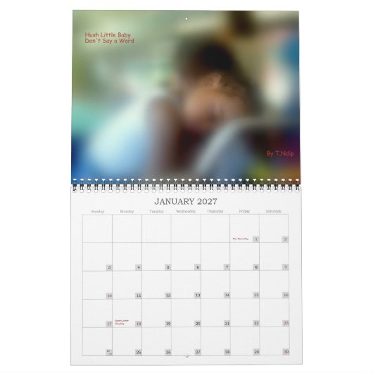 Calendrier 2010 ayant une boule (Jan 2027)