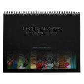 Calendrier 2010 d'art abstrait d'arts de Franklin (Protection)
