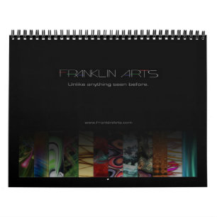 Calendrier 2010 d'art abstrait d'arts de Franklin