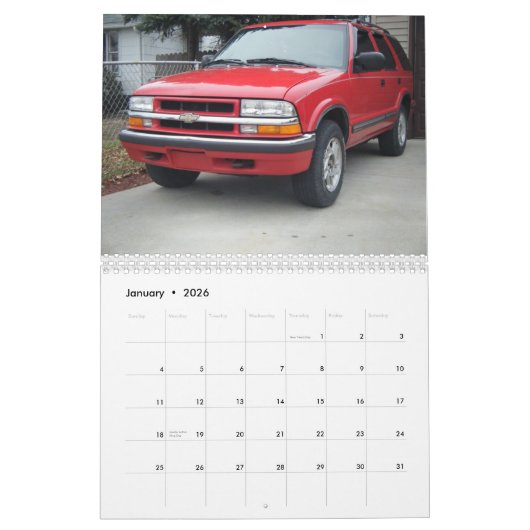 Calendrier 2010 de blazer (Jan 2026)