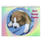 Calendrier 2010 de chiot de Basenji (Protection)
