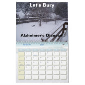 Calendrier 2010 de la conscience d'Alzheimer… (Feb 2027)