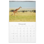 Calendrier 2010 de l'Afrique de faune - safari (Feb 2027)