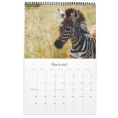 Calendrier 2010 de l'Afrique de faune - safari (Mar 2027)