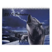 Calendrier 2010 de loup (Protection)