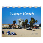 Calendrier 2010 de plage de Venise (Protection)
