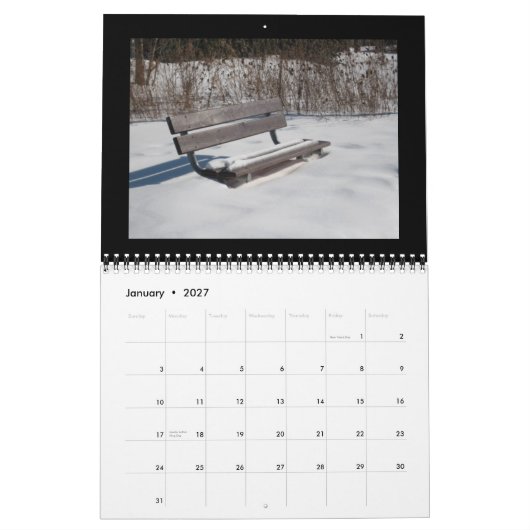 Calendrier 2010 d'inspirations de nature (Jan 2027)