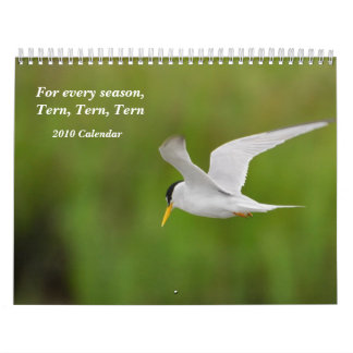 Calendrier 2010 d'oiseau