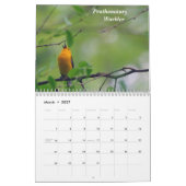 Calendrier 2010 d'oiseau (Mar 2027)