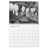 Calendrier 2010 noir et blanc (Feb 2027)