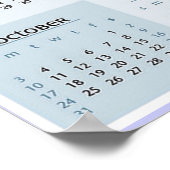 CALENDRIER 2010 POSTER PERSONNALISABLE (Coin)