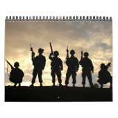 Calendrier 2010 silhouettes militaires (Protection)