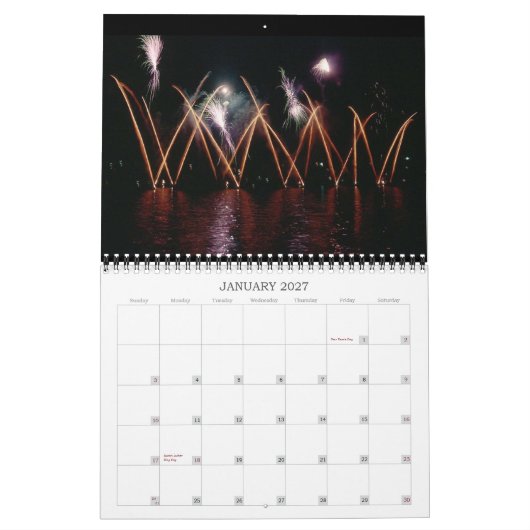 Calendrier 2011 allumez le ciel (Jan 2027)