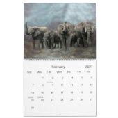 Calendrier 2011 d'art de l'Afrique (Feb 2027)