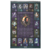 Calendrier 2011 d'art de Myka Jelina (Dos)