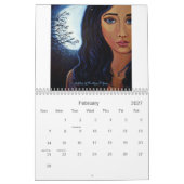 Calendrier 2011 d'art d'imaginaire par art de (Feb 2027)