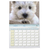 Calendrier 2011 de chiots de Terrier blanc de (Jan 2026)